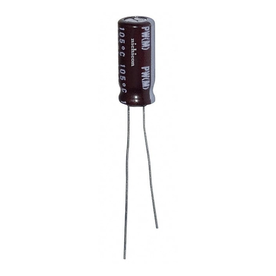 UPW1C471MPD6 铝电解电容 470uF ±20% Through Hole,D8xL15mm