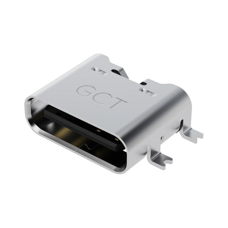 USB4135-GF-A USB Type-C USB C REC GF RA 6P SMT & SMT SHE