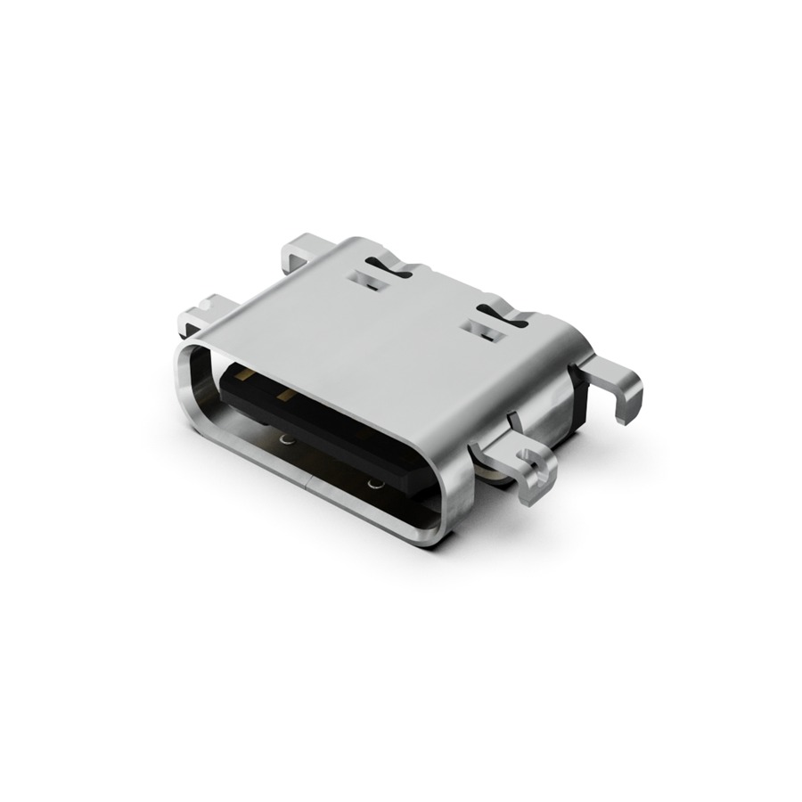 USB4520-03-0-A USB Type-C USB C REC 16P 3U" MID MNT 2.1MM