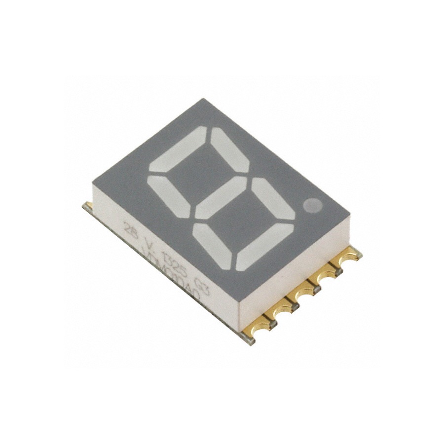 VDMO10A0 贴片 LED Orange 0.65mcd 10-SMD, No Lead