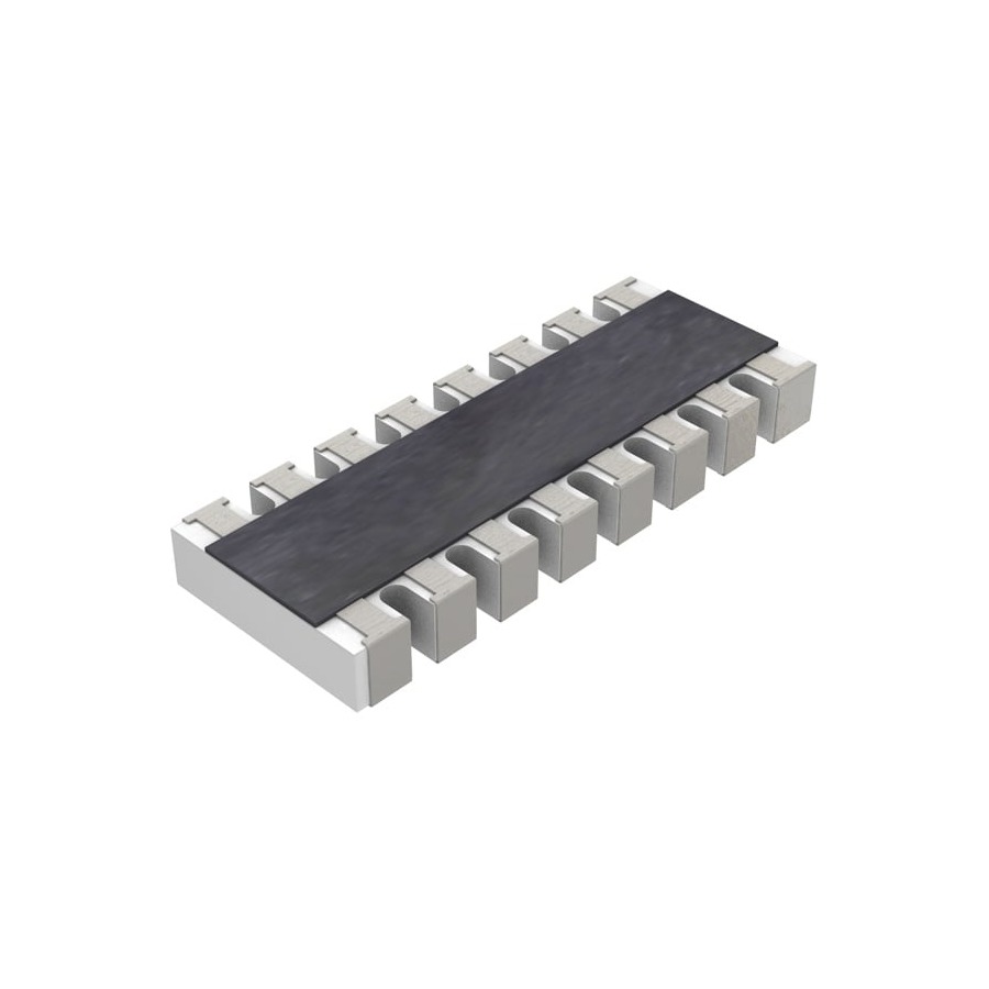 YC248-JR-0710KL 排阻网络 10kΩ ±5% ±200ppm/℃ 0402x8