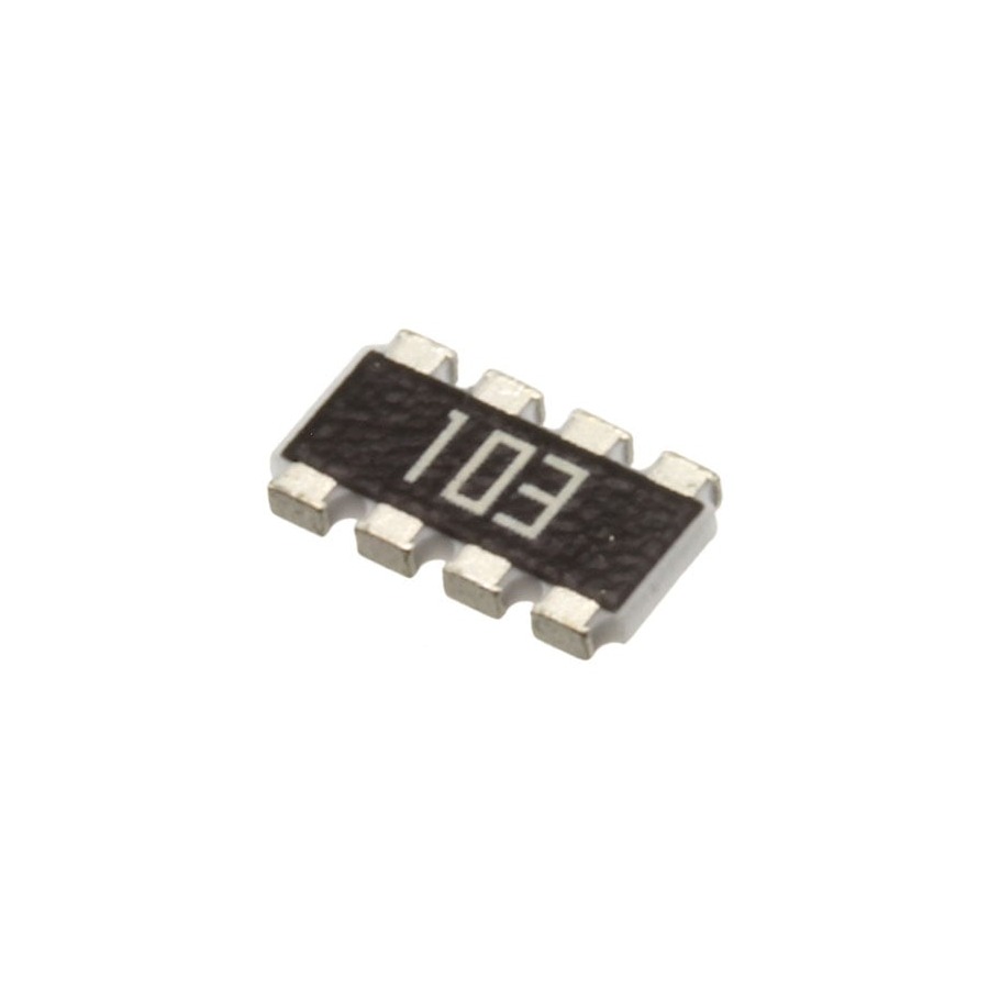 YC324-FK-0710KL Resistor Network 10kΩ ±1% ±200ppm/℃ SMD-8P,3.2x5.1mm