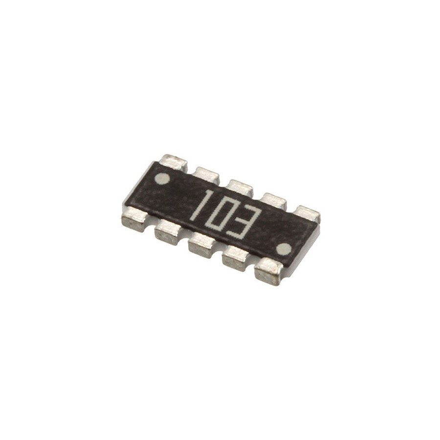 YC358TJK-0710KL Resistor Network 10kΩ ±5% ±200ppm/℃ 2512x4