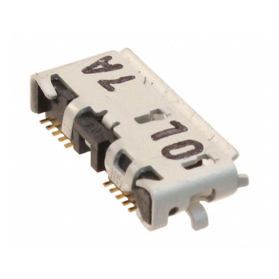 ZX360D-B-10P(30) USB Type-C 30V 10P SMD